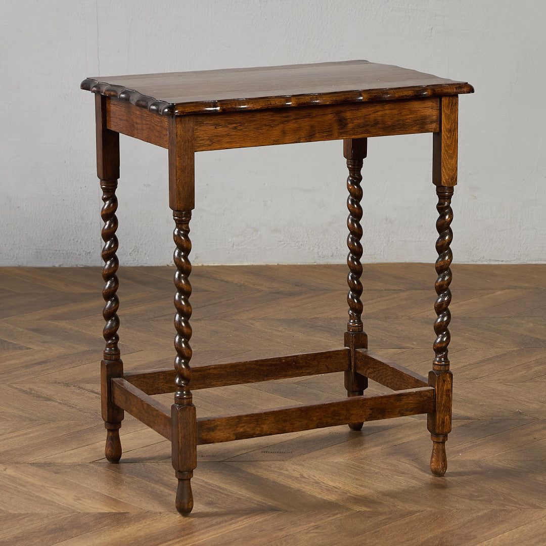 英国 クラシック バーリーシュガーツイスト サイドテーブル