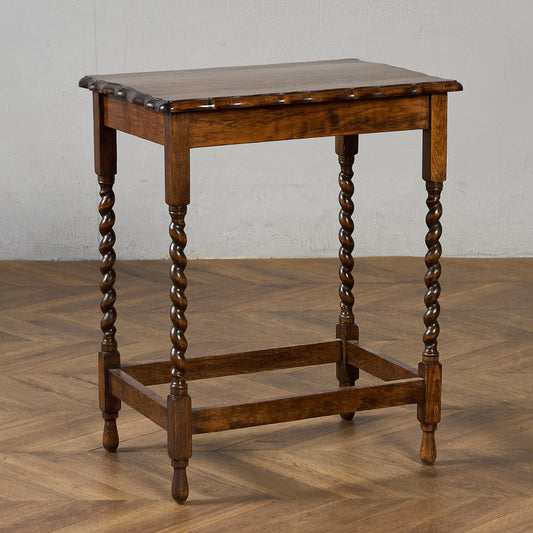 英国 クラシック バーリーシュガーツイスト サイドテーブル