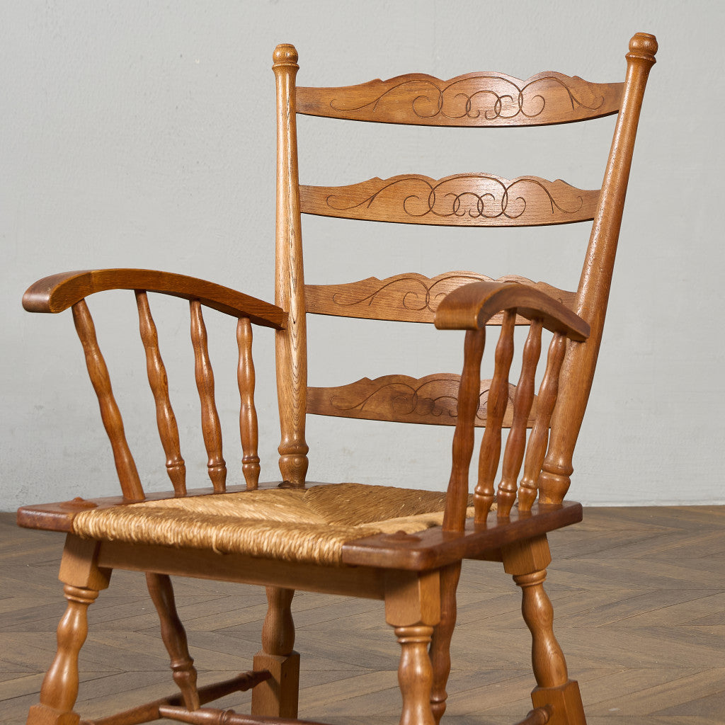 英国クラシック ラダーバック アームチェア