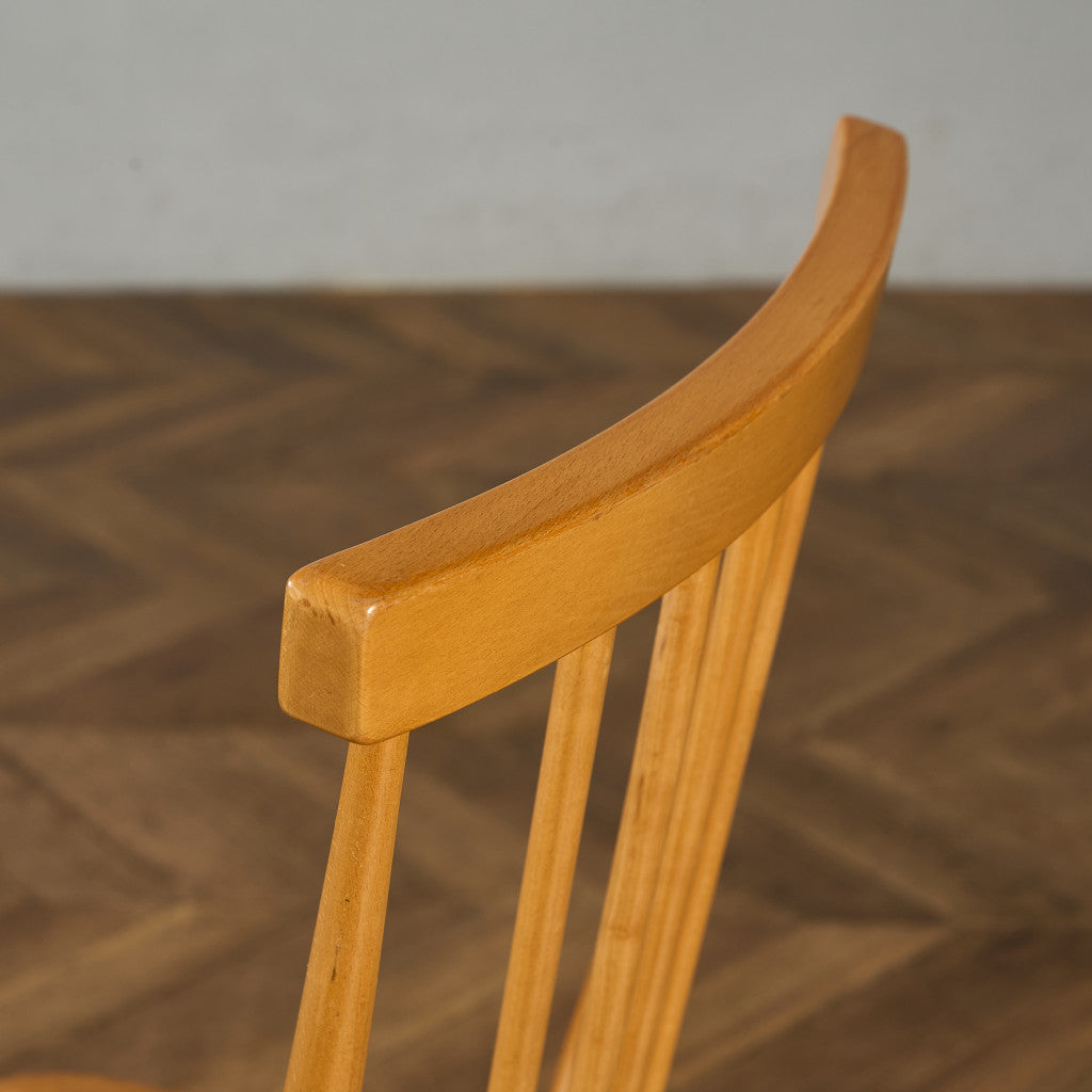 ヴィンテージ スティックバック ハイバックチェア ブルーラベル