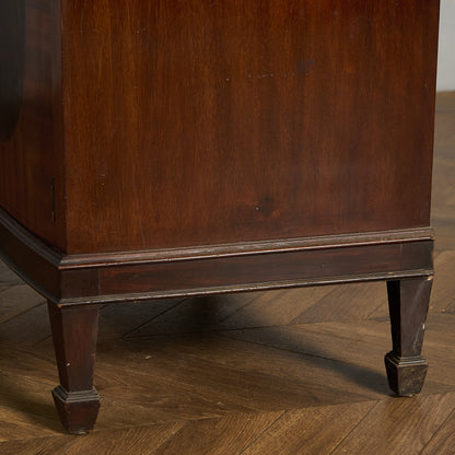 英国 アンティーク ビューロー ブックケース