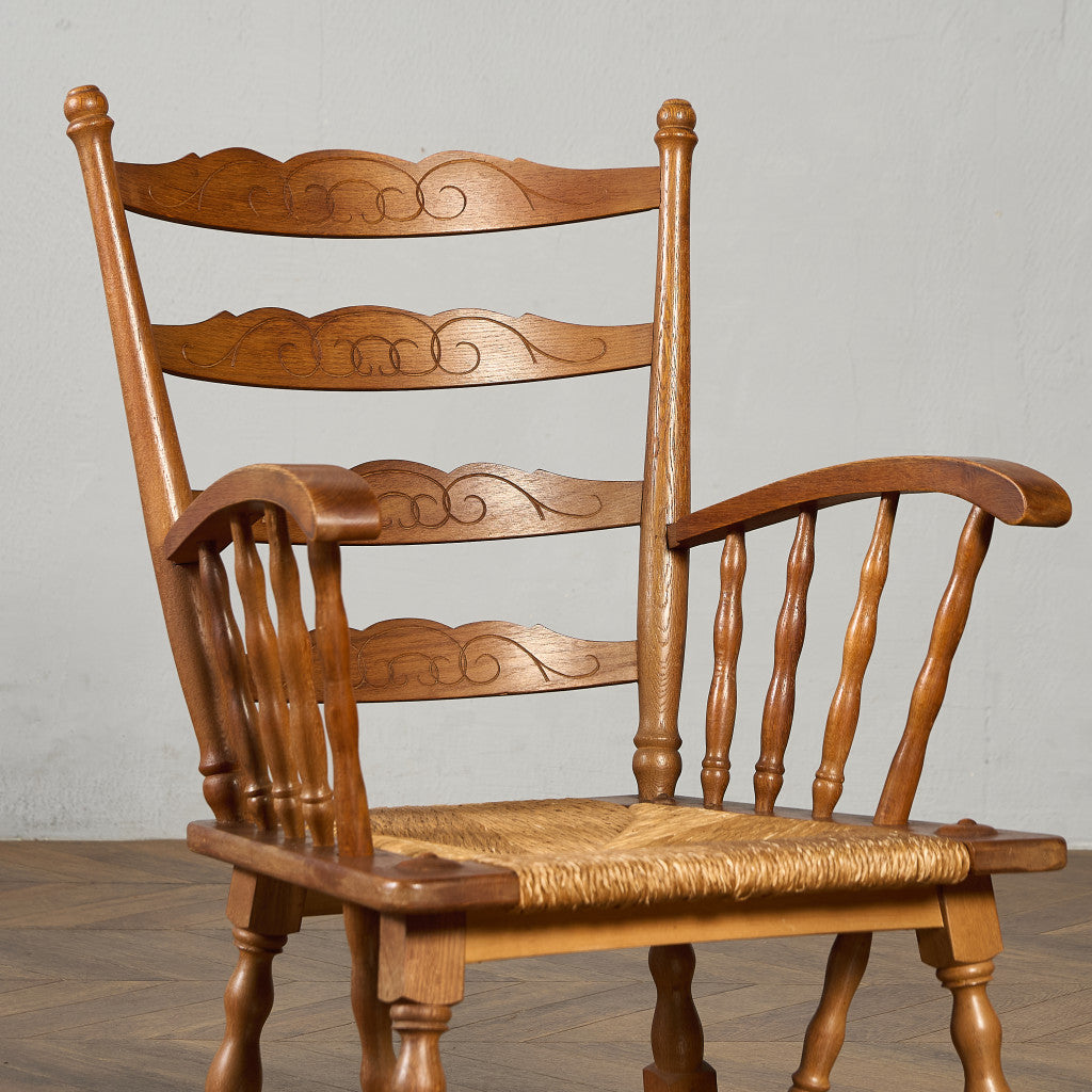 英国クラシック ラダーバック アームチェア