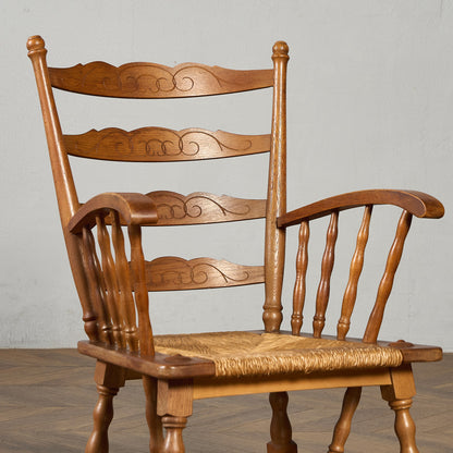 英国クラシック ラダーバック アームチェア