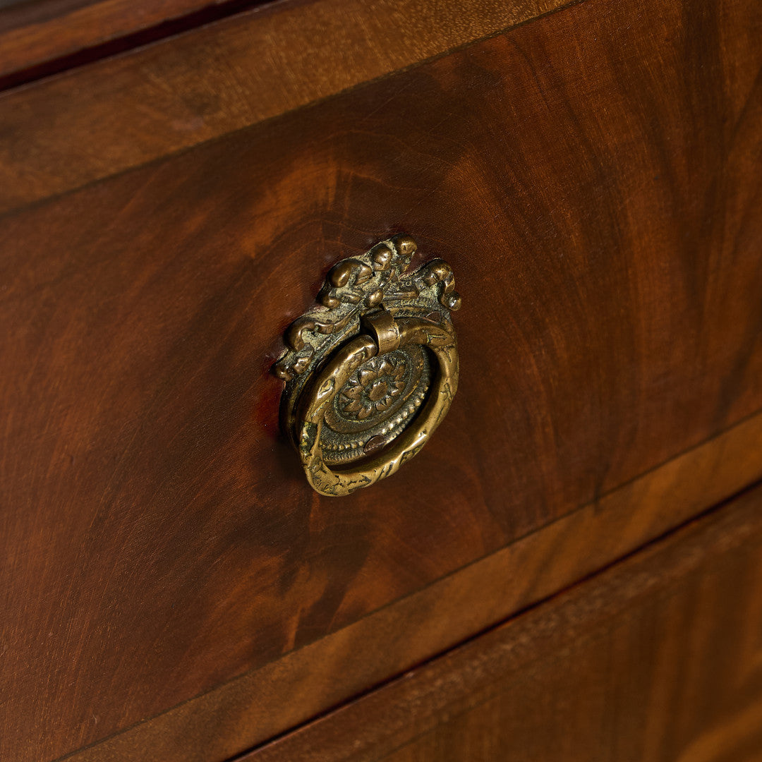 英国 アンティーク ビューロー ブックケース