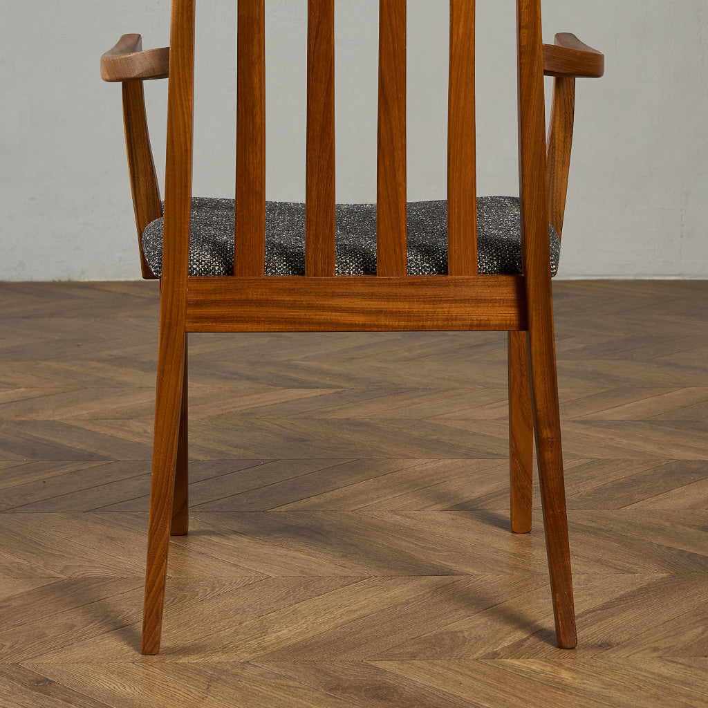 スラットバック アームチェア 座面張替え済み