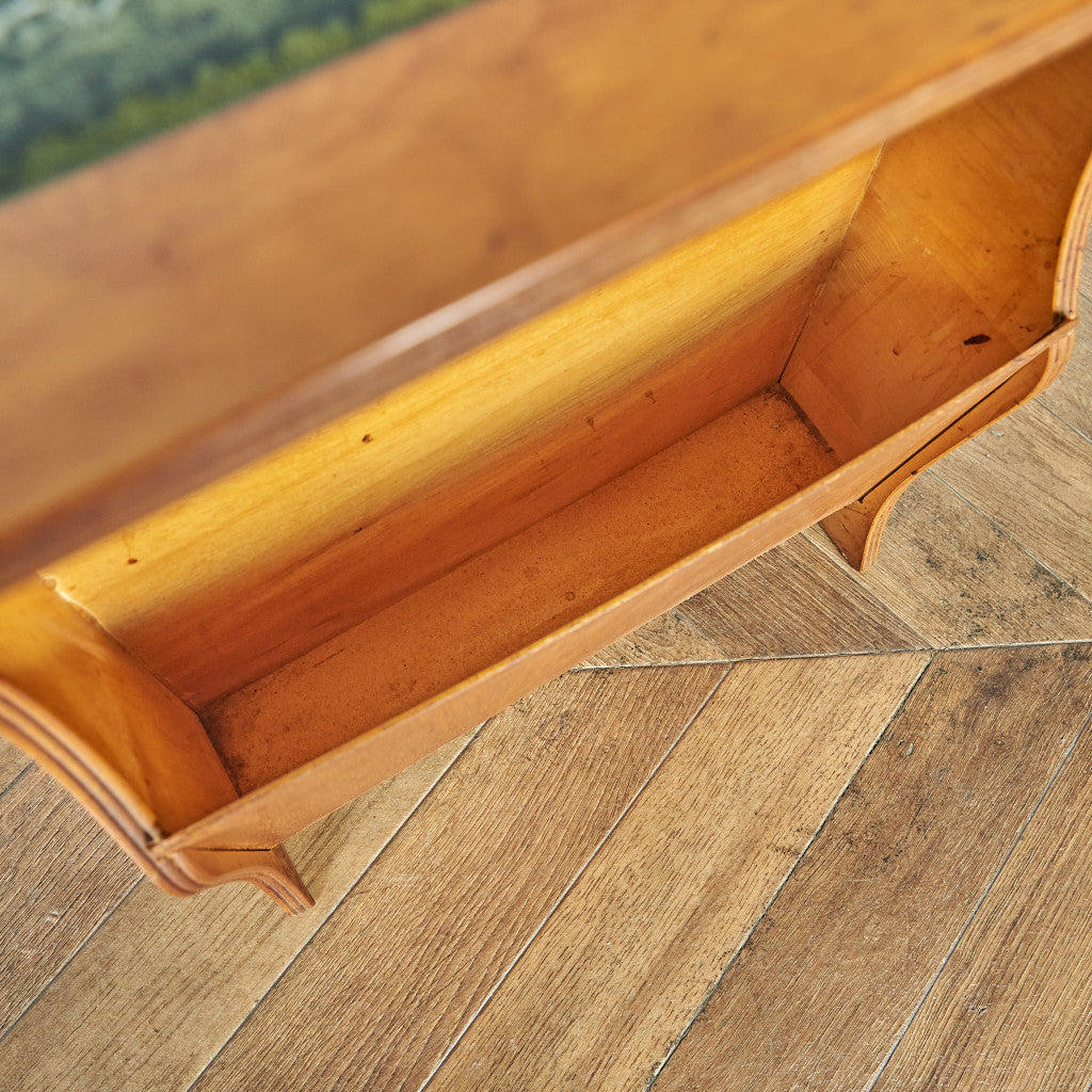 英国クラシック マガジンラック / サイドテーブル #85326