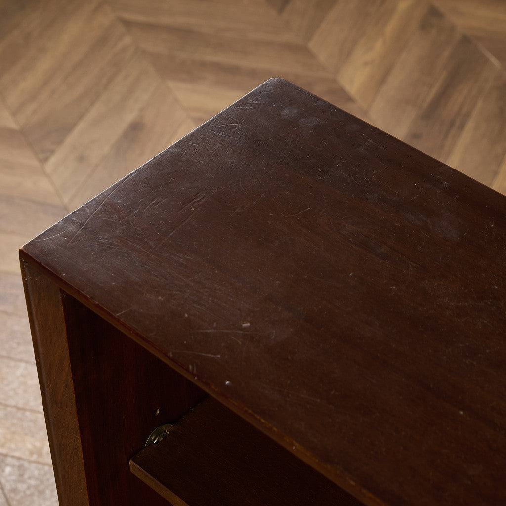 ヴィンテージ ガラスキャビネット 本棚