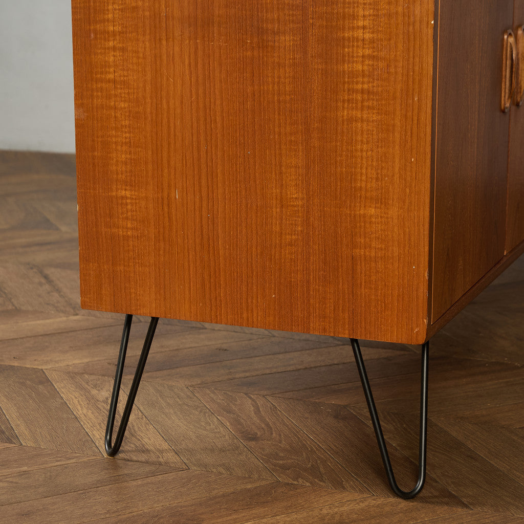 Fresco ヴィンテージ サイドボード カスタム アイアン ヘアピンレッグ