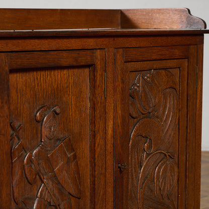 英国 アンティーク キャビネット