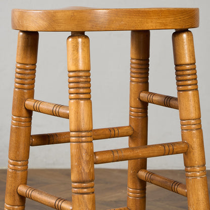 イギリス ヴィンテージ ハイ スツール