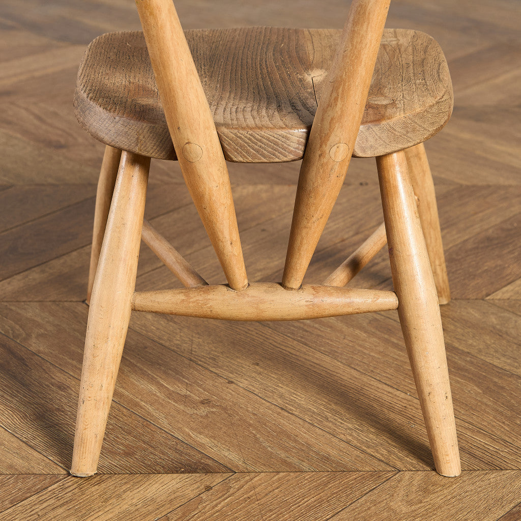 アーコール ERCOL ヴィンテージ スタッキングチェア キッズチェア #97384