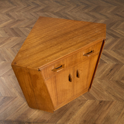 Brandon ライティングデスク付き コーナーキャビネット 3点セット