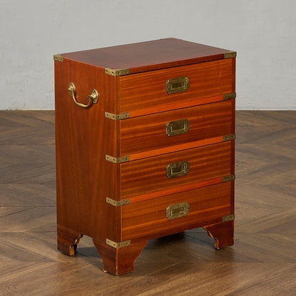 キャンペーンスタイル 4段チェスト