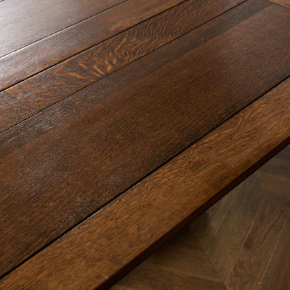 英国 クラシック ドローリーフ ロング ダイニングテーブル