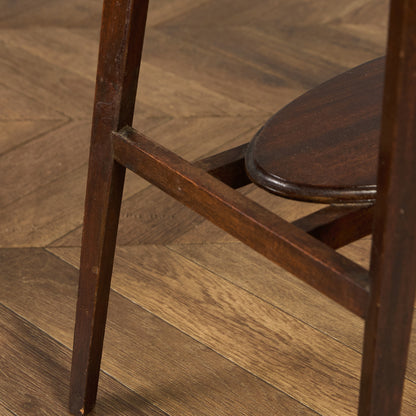 マホガニー材 サイドテーブル