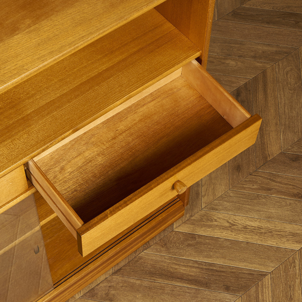 ネイサン Nathan ヴィンテージ ガラスキャビネット #89870