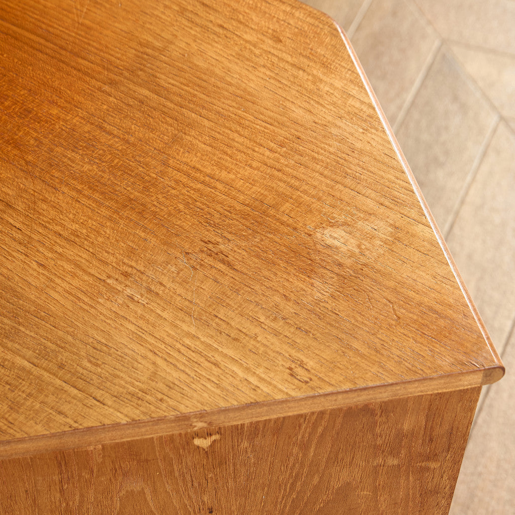 ヴィンテージ コーナー キャビネット  AVボード