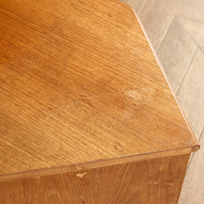 ヴィンテージ コーナー キャビネット  AVボード