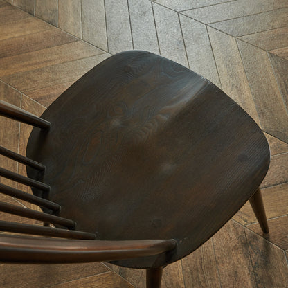 ERCOL Vintage Quaker Chair Large Size / Round Gold Label #66074