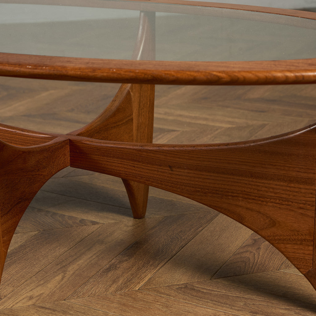 astro オーバルコーヒーテーブル