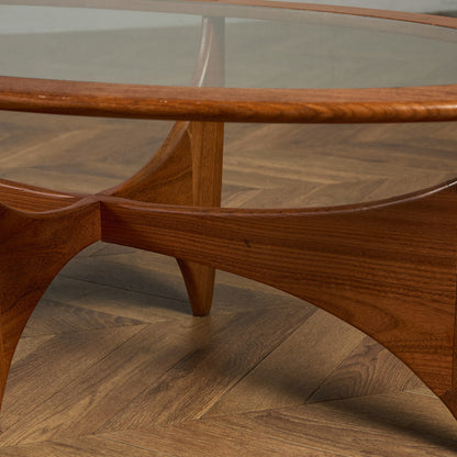 astro オーバルコーヒーテーブル