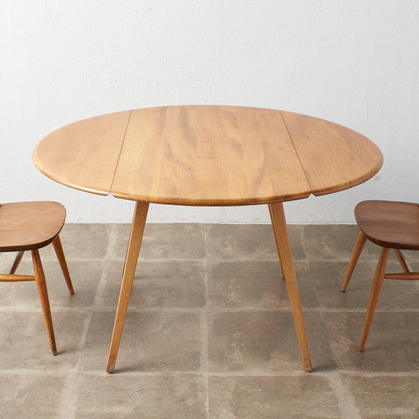 アーコール ERCOL ヴィンテージ バタフライ ラウンドダイニング