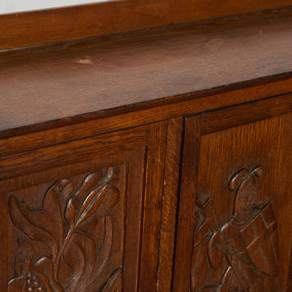 英国 アンティーク キャビネット