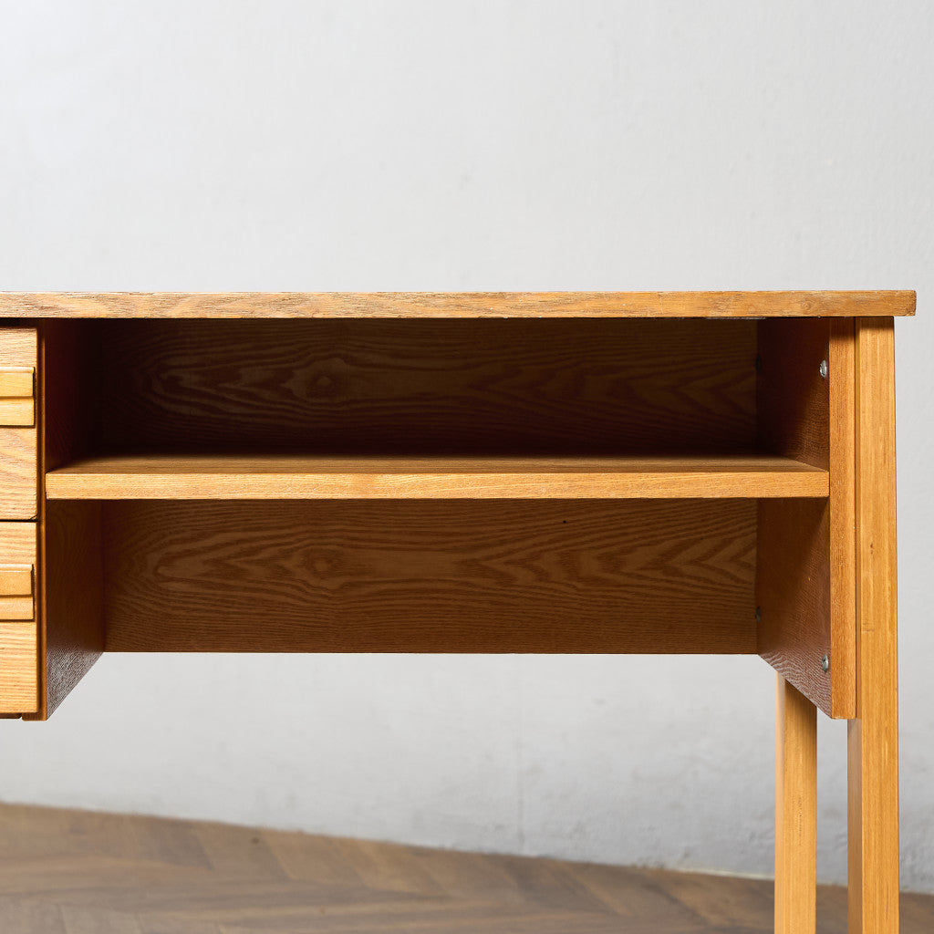 英国 ヴィンテージ 片袖 デスク