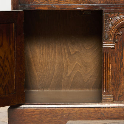 英国 クラシック オーク材 ブックケース