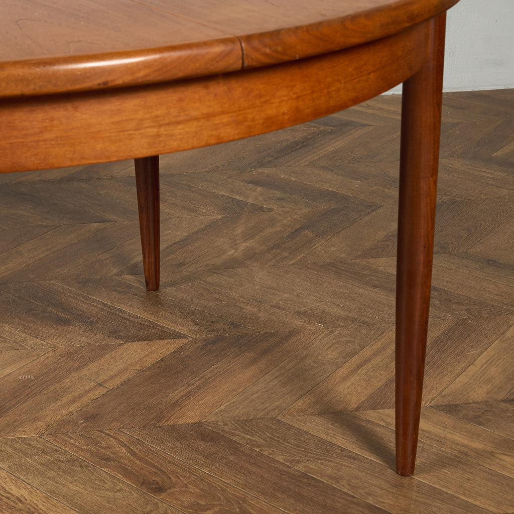 エクステンション ラウンド ダイニングテーブル