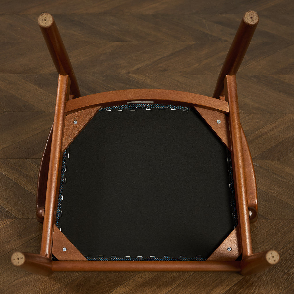 スラットバック アームチェア 座面張替え済み (LUUM)