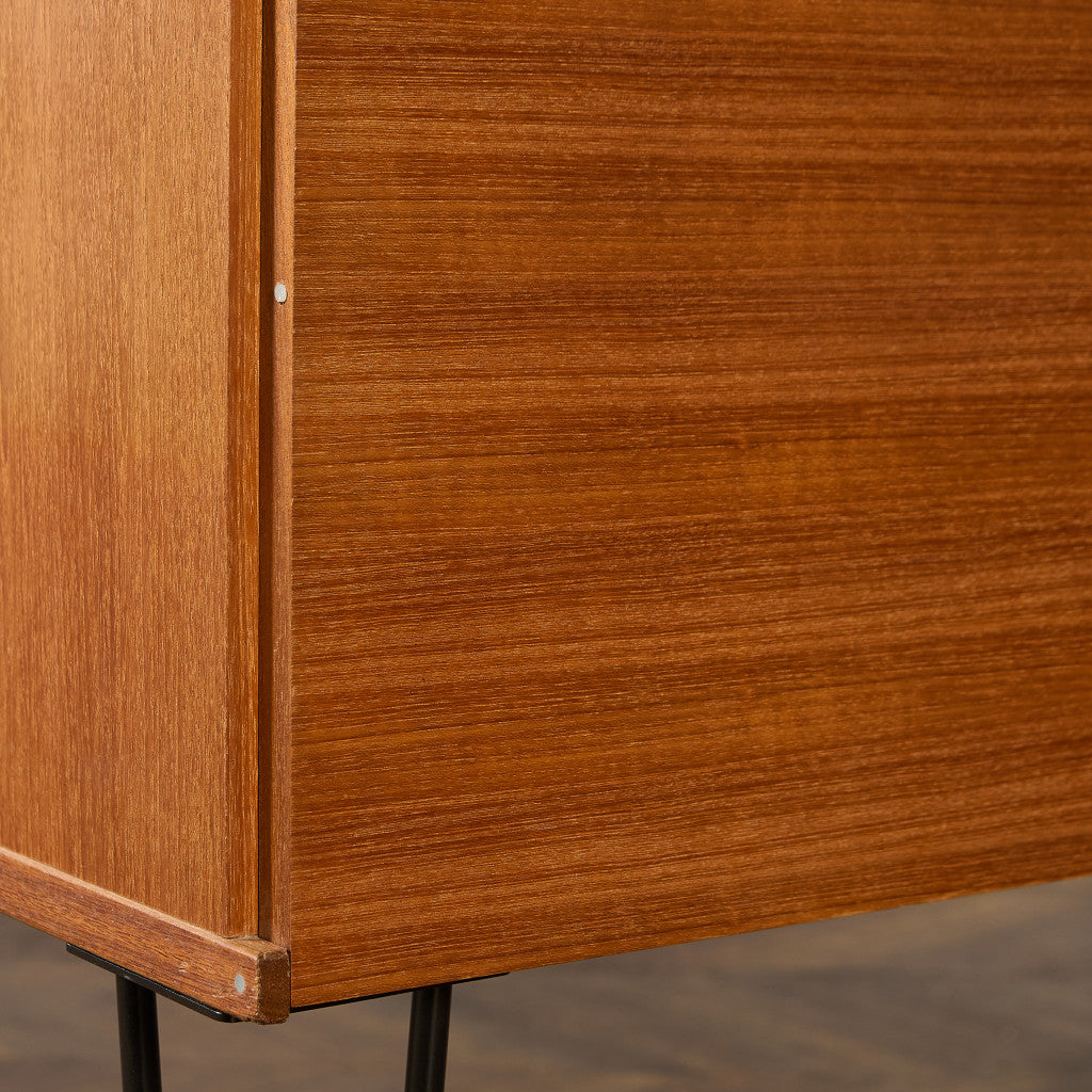 ヴィンテージ キャビネット カスタム アイアン ヘアピンレッグ