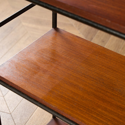 英国製 インダストリアル オープン シェルフ