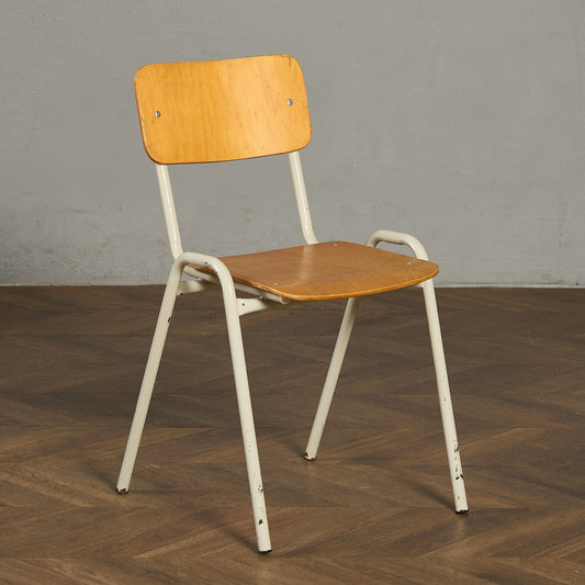 イギリス ヴィンテージ スタッキング スクールチェア