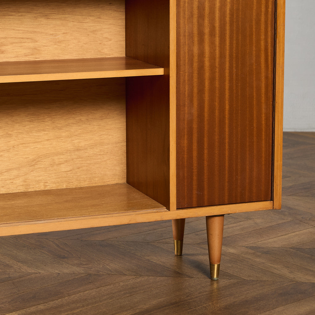 ヴィンテージ ナロー ブックケース