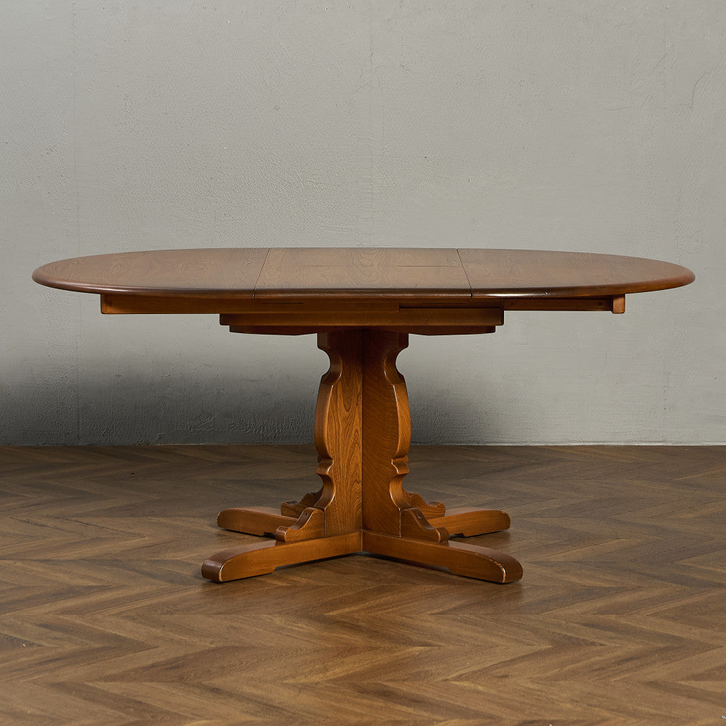 エクステンション ラウンドダイニングテーブル (2700)  ラウンドゴールドラベル