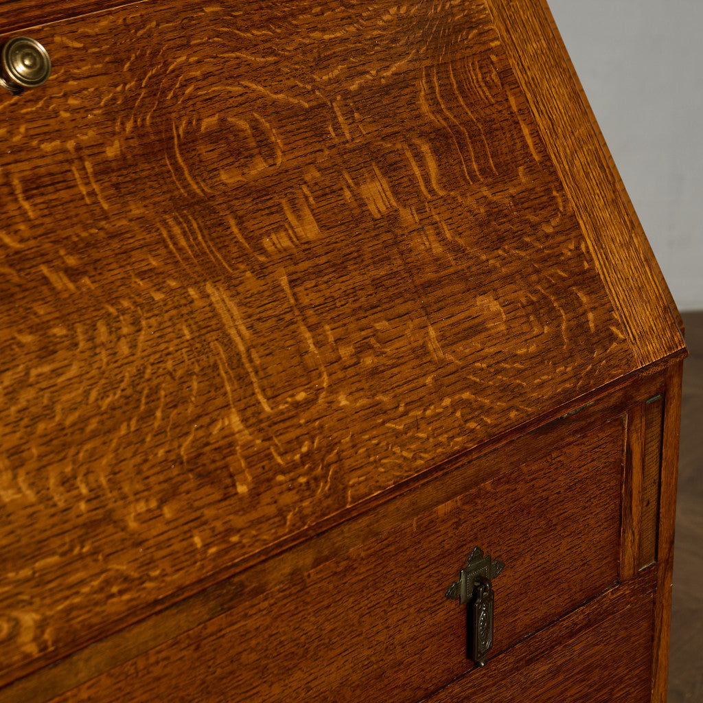 英国 クラシック ビューロー ブックケース デスク