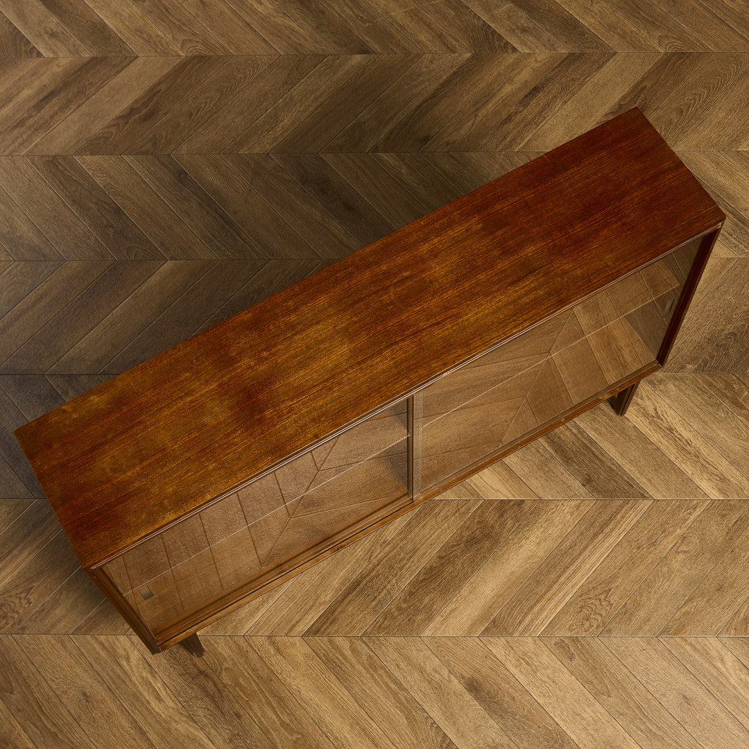 ビーバー＆タプレイ BEAVER&TAPLEY MULTI-WIDTH ヴィンテージ ガラス ブックケース 食器棚 #89518