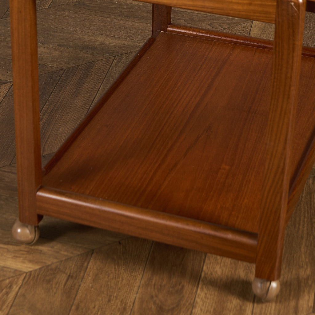 英国 ヴィンテージ ドロップリーフ トロリーワゴン