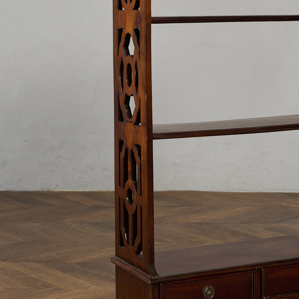 英国 クラシック オープンシェルフ