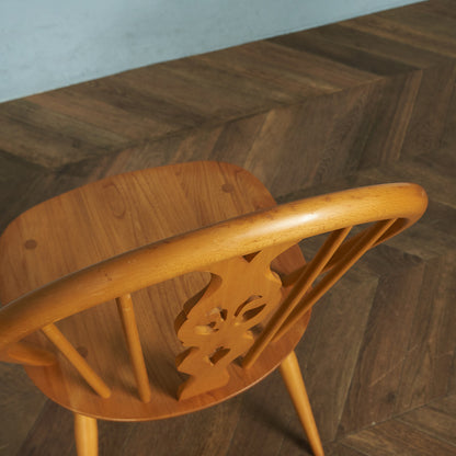 シスルバックチェア / ラウンドメタルラベル