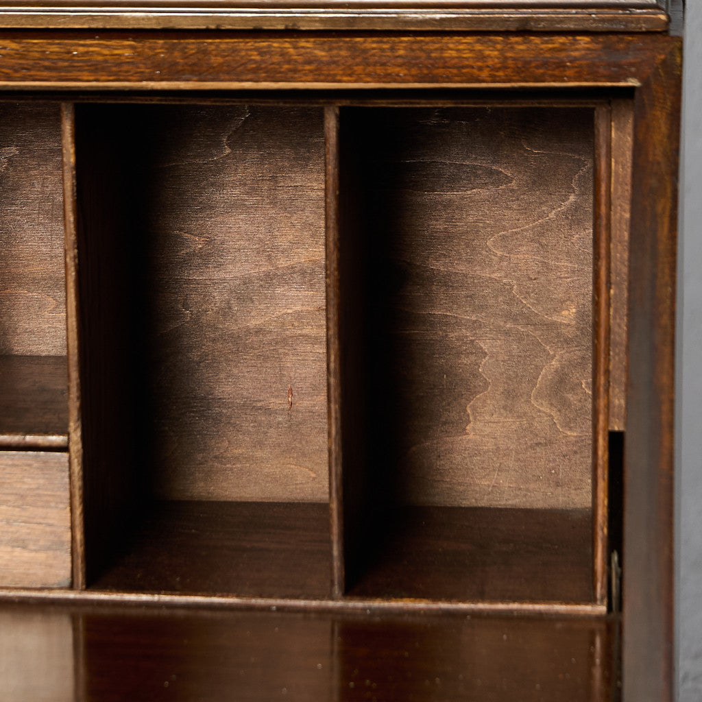 英国 クラシック ビューロー ブックケース デスク