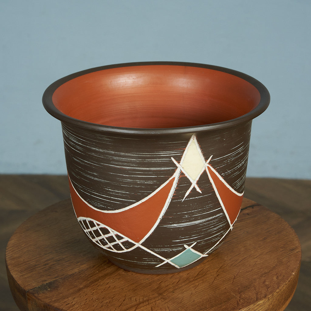 German Art Pottery フラワーベース