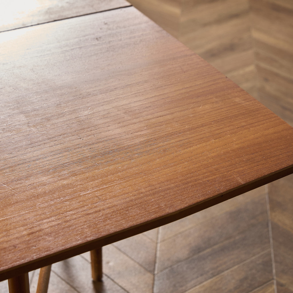 イギリス ヴィンテージ ドロップリーフ ゲートレッグテーブル