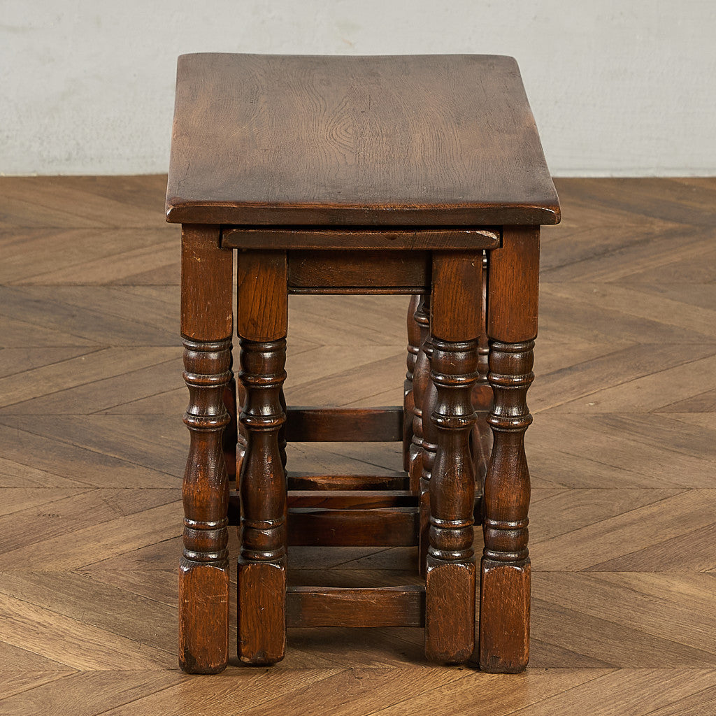 英国 クラシック ネストコーヒーテーブル センターテーブル