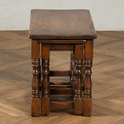 英国 クラシック ネストコーヒーテーブル センターテーブル