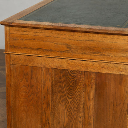 英国 クラシック 両袖デスク