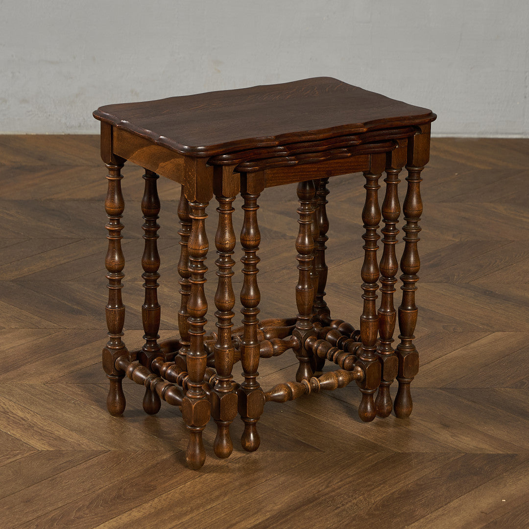 英国 クラシック オーク ネストテーブル