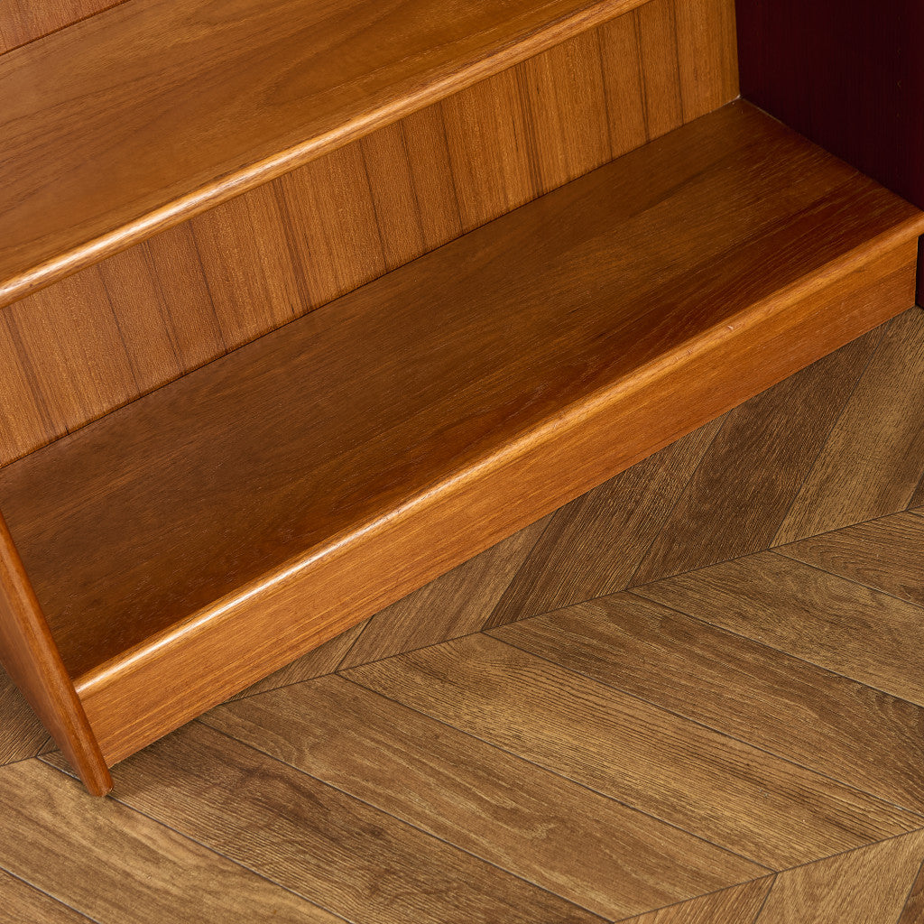 イギリス ヴィンテージ オープン ブックシェルフ 本棚