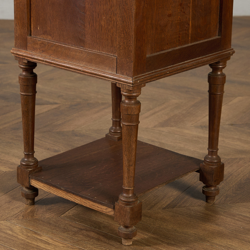 英国 クラシック 大理石 サイドキャビネット #96619